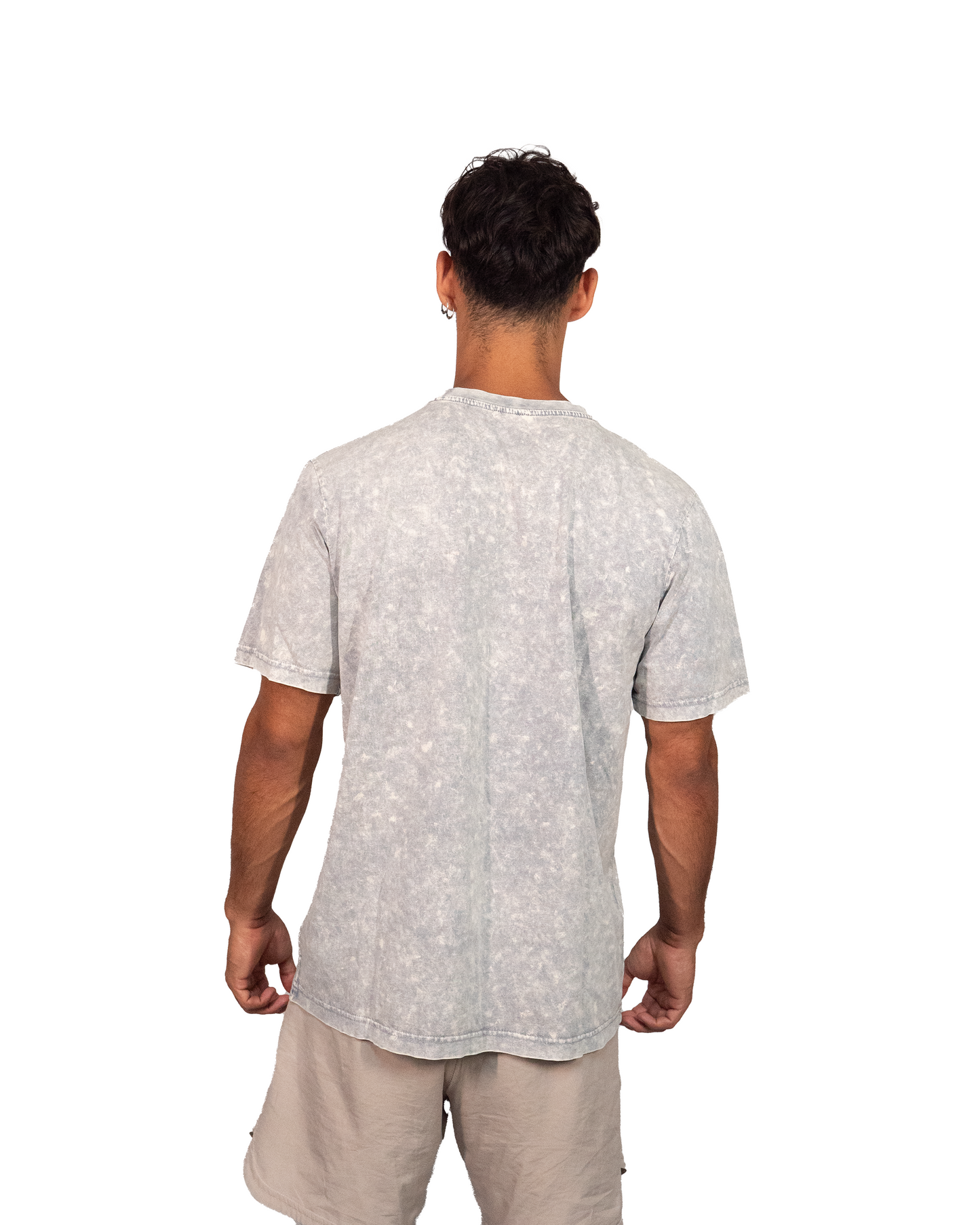 OVERSIZED BLEACHED GREY